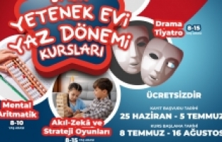 Emek Yetenek Evi’nde yaz dönemi kursları başlıyor