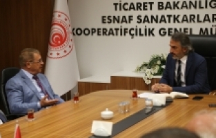 BESOB, esnafın taleplerini Genel Müdür Şener'e iletti