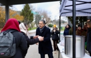 Gemlik’te sınav haftasına sıcak bir mola