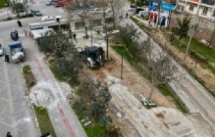 Gemlik’te meydan dönüşümü başladı