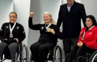 Bursalı milli sporcu birinci oldu