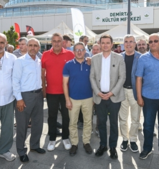 Başkan Erkan Aydın Demirtaş sakinleriyle buluşarak projeleri anlattı