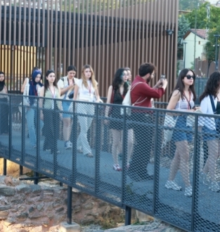 Osmangazi’de gençler tarihsel serüveni dokunarak keşfetti