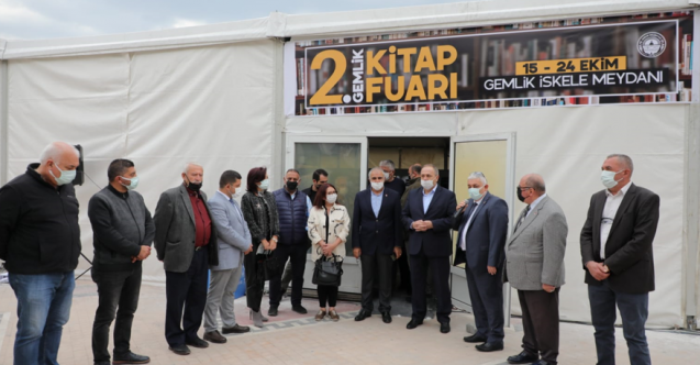 Gemlik Kitap Fuarı başladı