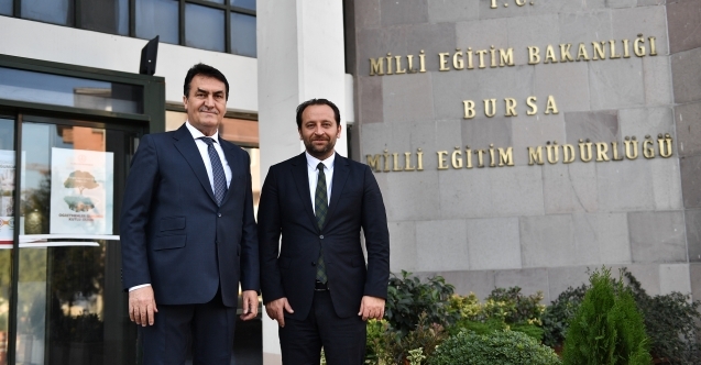 Başkan Dündardan İl Milli Eğitim Müdürü Güre Hayırlı Olsun Ziyareti