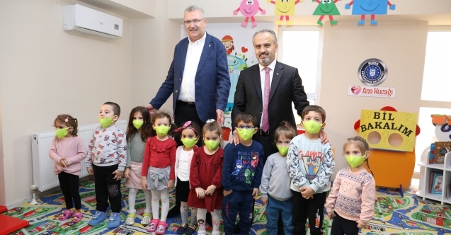 Karacabeyli minikler de artık Ana Kucağında