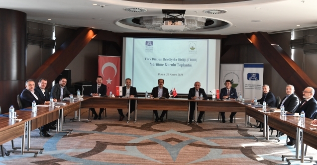 Türk Dünyası Belediyeler Birliği Osmangazide Toplandı