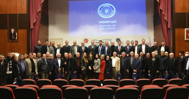 Başkan Aktaş, Yenişehirli muhtarları dinledi