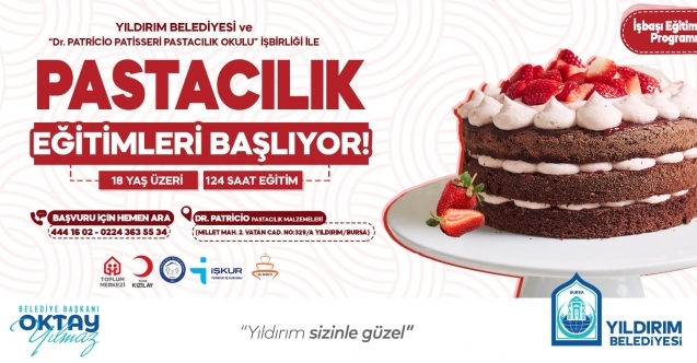 İş garantili pastacılık kursu