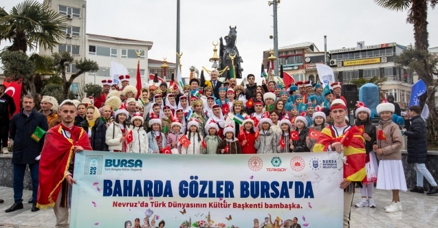 Nevruz ateşi tüm Bursayı ısıtıyor