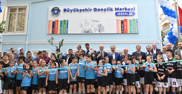 Gemlikte gençler için önemli yatırım