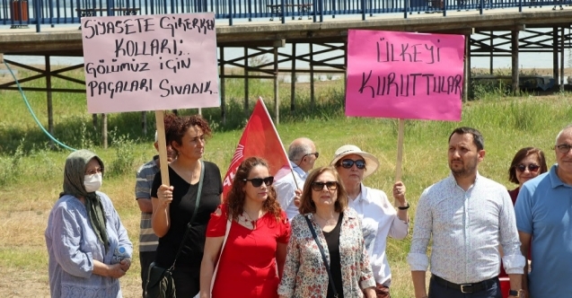 İznik Gölü çöl olmasın!”