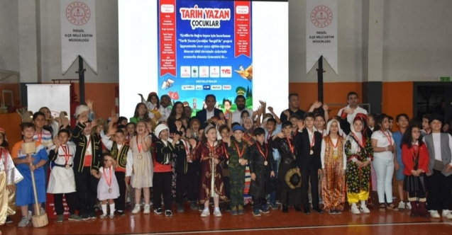 ‘Tarih Yazan Çocuklar projesinde 20 bin öğrenciye ulaşıldı