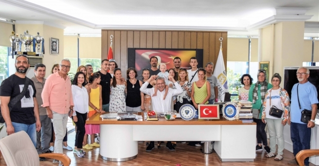 Karacabey, yabancı ziyaretçileri ağırladı