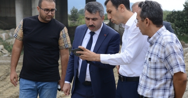 Yıldırım Samanlıda taşkın riski tarih oluyor