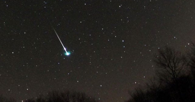 Oklahoma#039;ya meteor düştü!