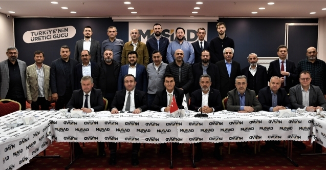 BAŞKAN DÜNDAR PROJELERİNİ ANLATTI İŞ ADAMLARI HAYRAN KALDI