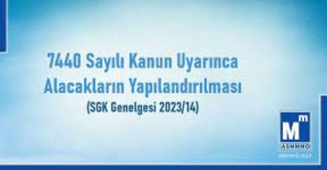 ESNAF, 7440 SAYILI BAZI ALACAKLARIN YENİDEN YAPILANDIRILMASINA İLİŞKİN YANLIŞ ANLAŞILMALARI DÜZELTTİ
