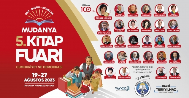 MUDANYA 5. KİTAP FUARI BAŞLIYOR