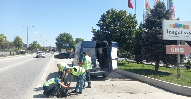 İNEGÖL ALTYAPISI KIŞA HAZIRLANIYOR