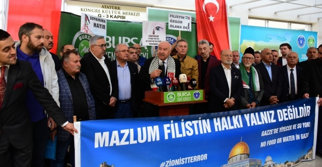 Bursa Kent Konseyi zulme sessiz kalmadı