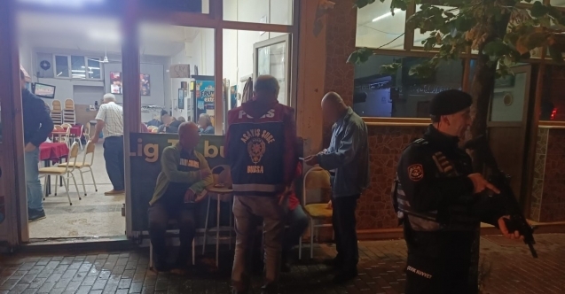 Bursa#039;da uyuşturucu ve silah operasyonu: 10 gözaltı