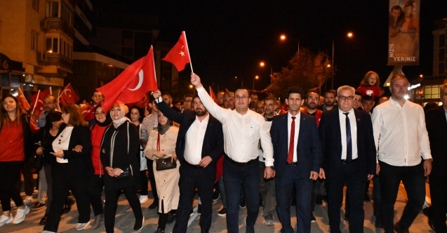 Mustafakemalpaşada Cumhuriyet Bayramı Coşkusu