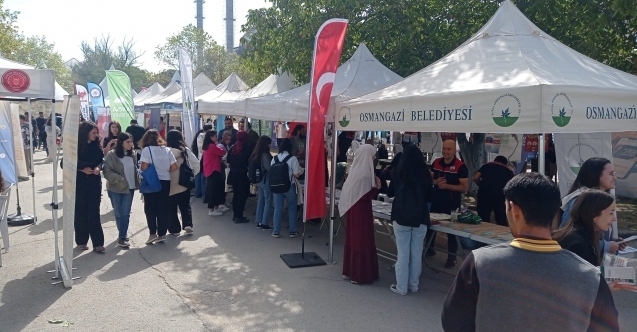 Osmangazi Belediyesi, geri dönüşümün önemini üniversitelilerle paylaştı