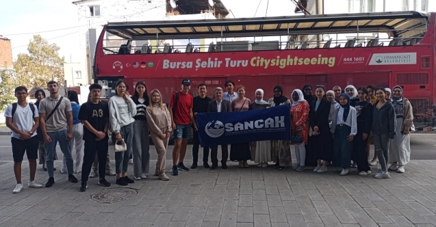 Sancak Derneği, Bursanın tarihi ve turistik yerlerini yabancı uyruklu öğrencilere tanıttı