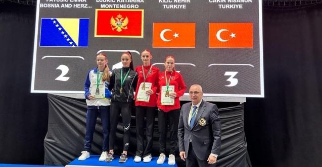 Nisanur Çakır Slovenyadan madalya ile döndü