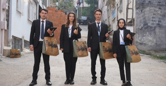 Yıldırım Sizin İçin Buradayız Ekibi, mahalleleri ziyaret ediyor