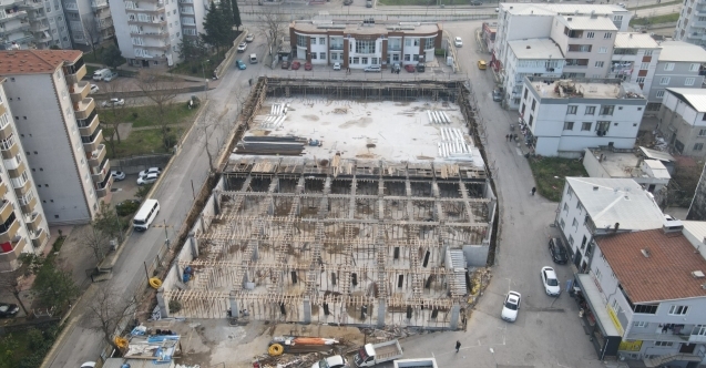 Bağlaraltı Modern Pazar Yeri çalışmaları devam ediyor