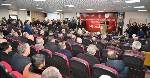 Bursadan Muşa gençlik merkezi