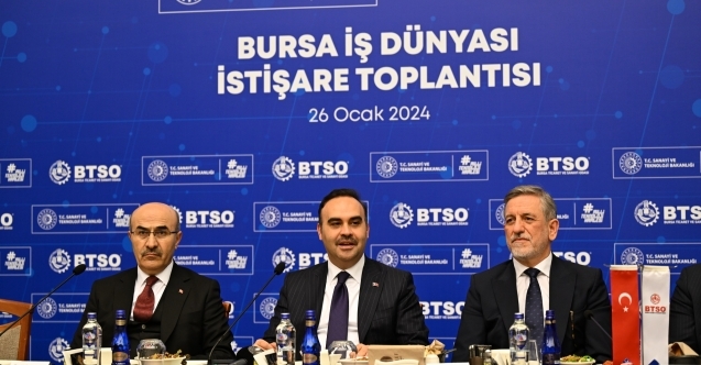 Sanayi ve Teknoloji Bakanı Mehmet Fatih Kacır Bursa İş Dünyası İle Buluştu