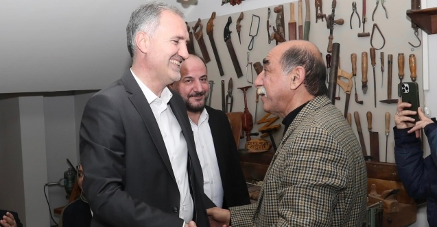 Başkan Taban İnegölün üretim gücünün yanında