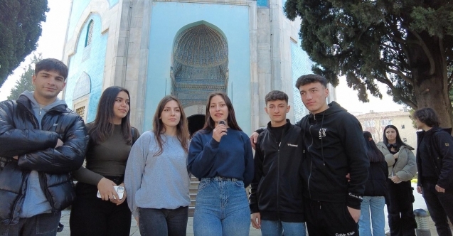 Gürsulu gençler Bursa tarihini keşfediyor