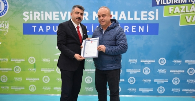 Yıldırımda ‘imar tasarrufu