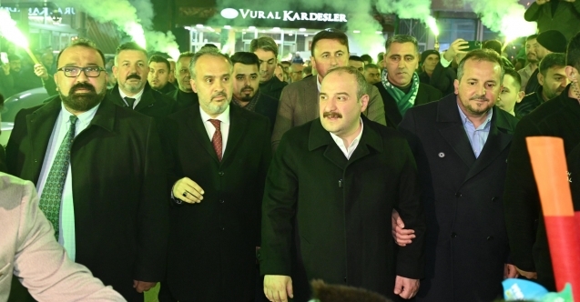 Başkan Aktaşa Emekte sevgi seli