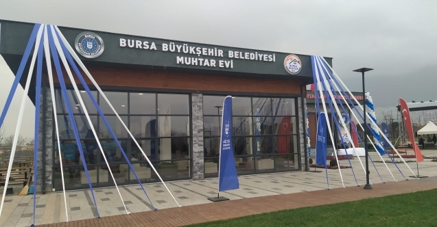 Bursada muhtarlara modern tesis