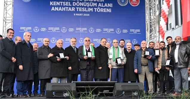 Büyük dönüşümde ilk anahtar teslimi gerçekleşti