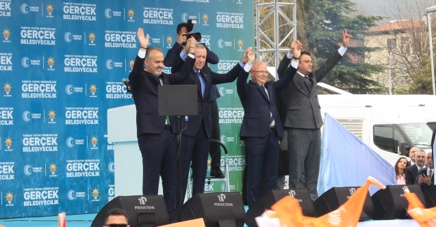 Cumhurbaşkanı Erdoğan Bursadan seslendi!