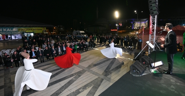 Osmangazi Meydanında esnaf buluşması