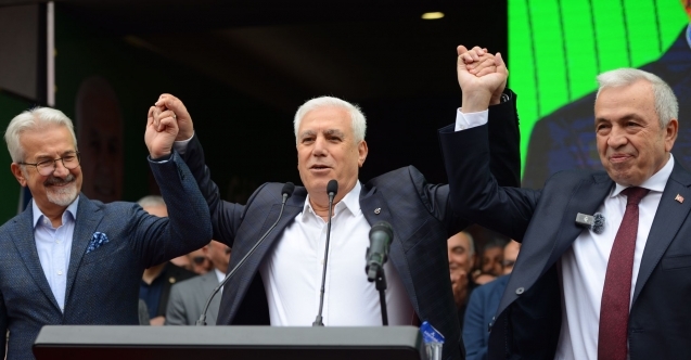 Şadi Özdemirin Seçim Koordinasyon Merkezine görkemli açılış