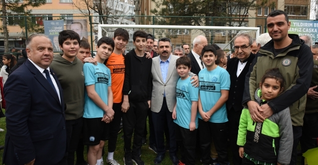 Talimhane spor parkı hizmete açıldı