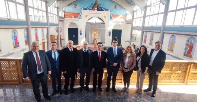 T.C. Münih Başkonsolosluğu#039;ndan Augsburg Süryani Cemaatine Ziyaret