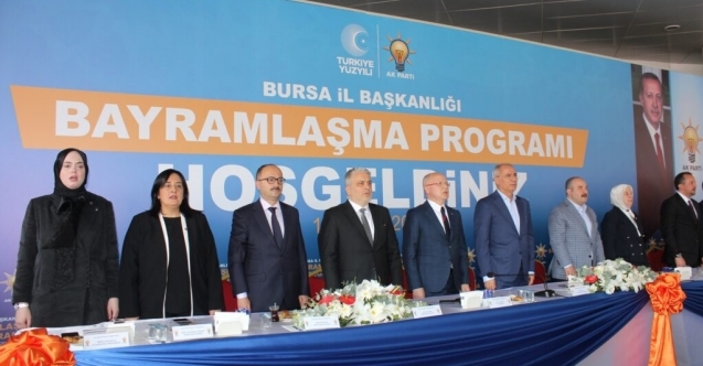AK Parti Bursa#039;dan geleneksel bayramlaşma