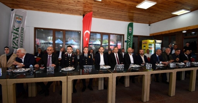 İznik#039;te bayramlaşma töreni gerçekleşti