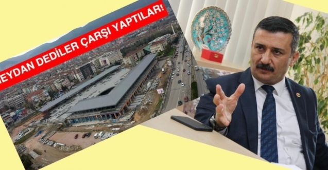 Osmangazi Çarşısı” TBMM gündemine geliyor !