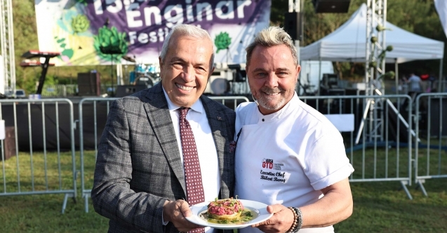 Enginarlı tatlılar festivale damga vurdu