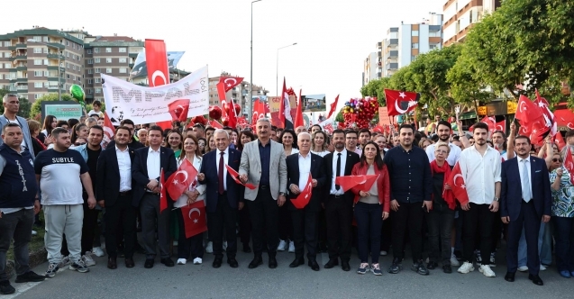 Nilüfer#039;de 19 Mayıs Bayramı Coşkusu